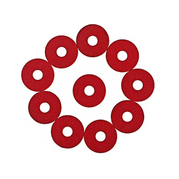 

10pcs Guitar Gasket Durable Premium Paper 1.5mm Thickness Top Quality Guitar Washer Guitar Pads for Jazz TL Bridge Parts Guitar