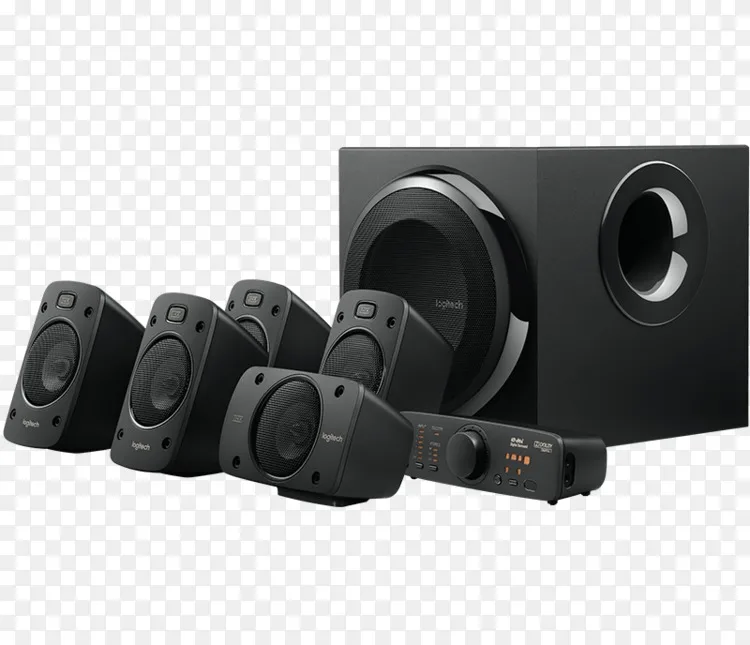 5 1环绕声扬声器计算机扬声器 音响系统png图片素材免费下载 图片编号 Png素材网