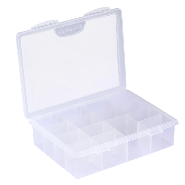 Abs Plastic Portable Parts Box Adjustable Partition Plastic