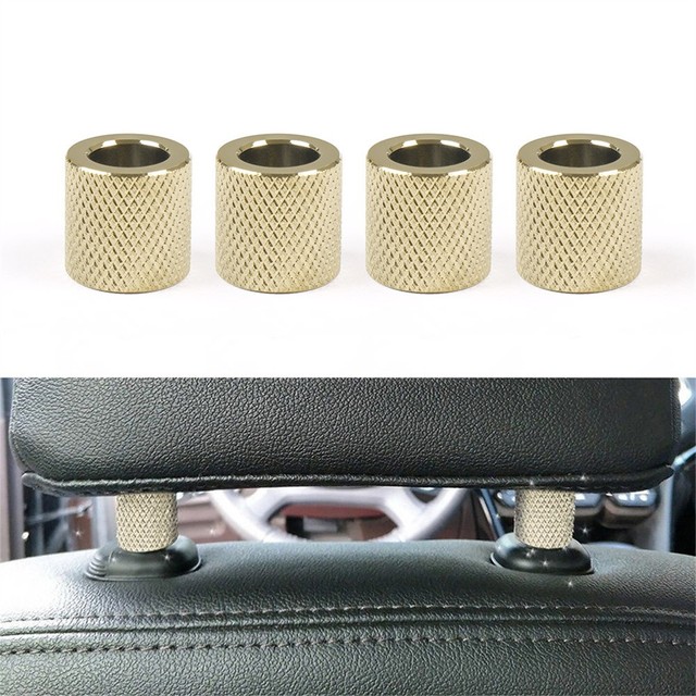 Seat Headrest Collars Rings Crystal Interior Decoration Universal For SUV Car Headrest Collar Seat Headrest Collars Rings