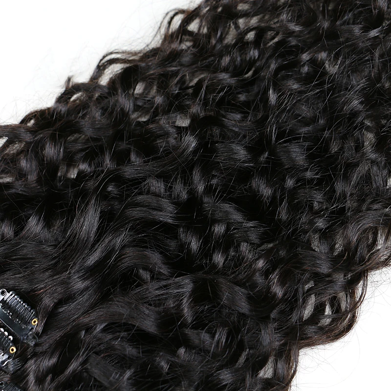 Бразильские натуральные волнистые накладные волосы Remy человеческие