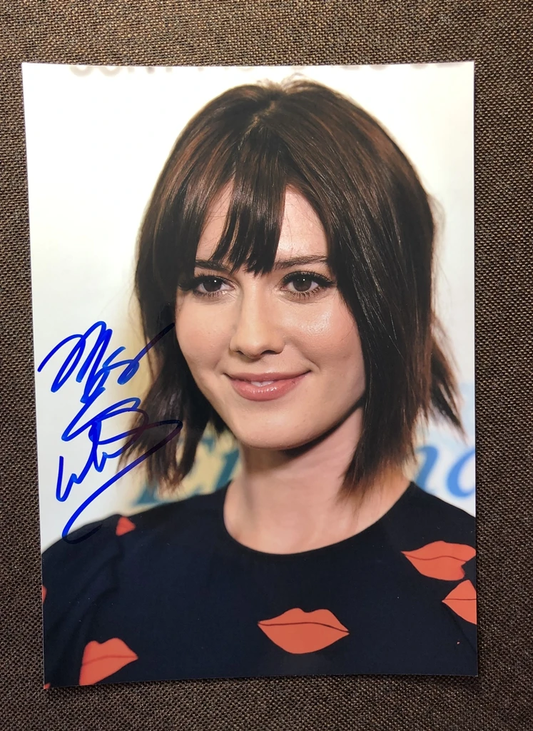 Ручная подписка Mary Elizabeth Winstead фото с автографом 5*7 дюймов 89K