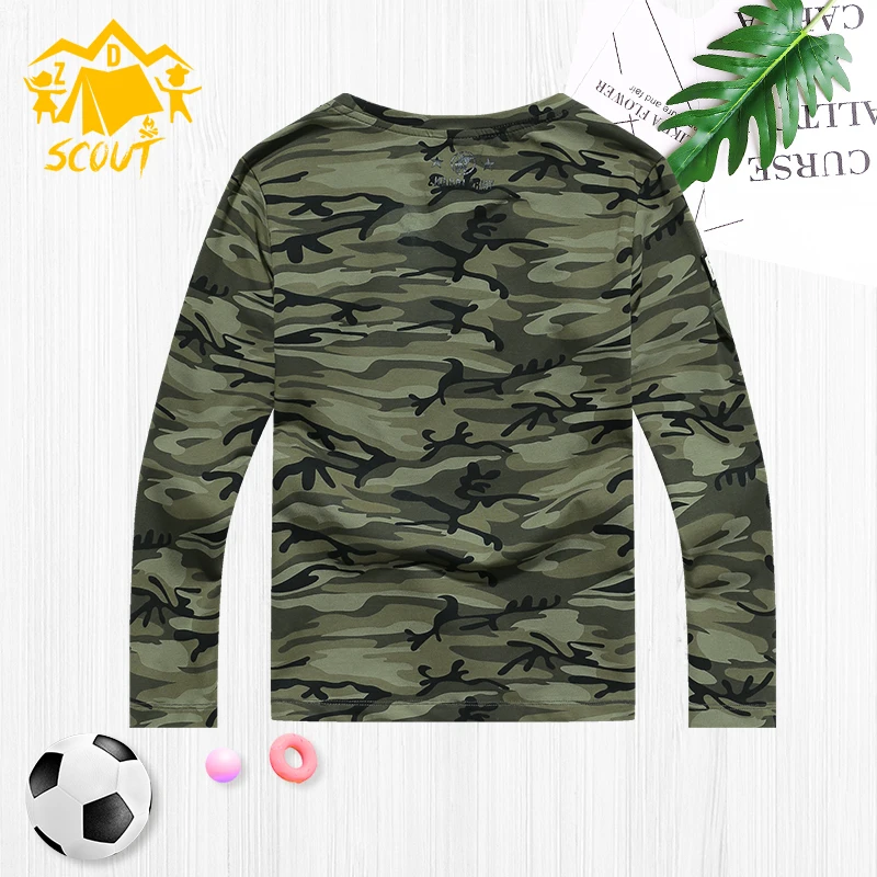 Children's Long Sleeve T-Shirt Tops Kids Big Child Autumn and Winter Undershirt