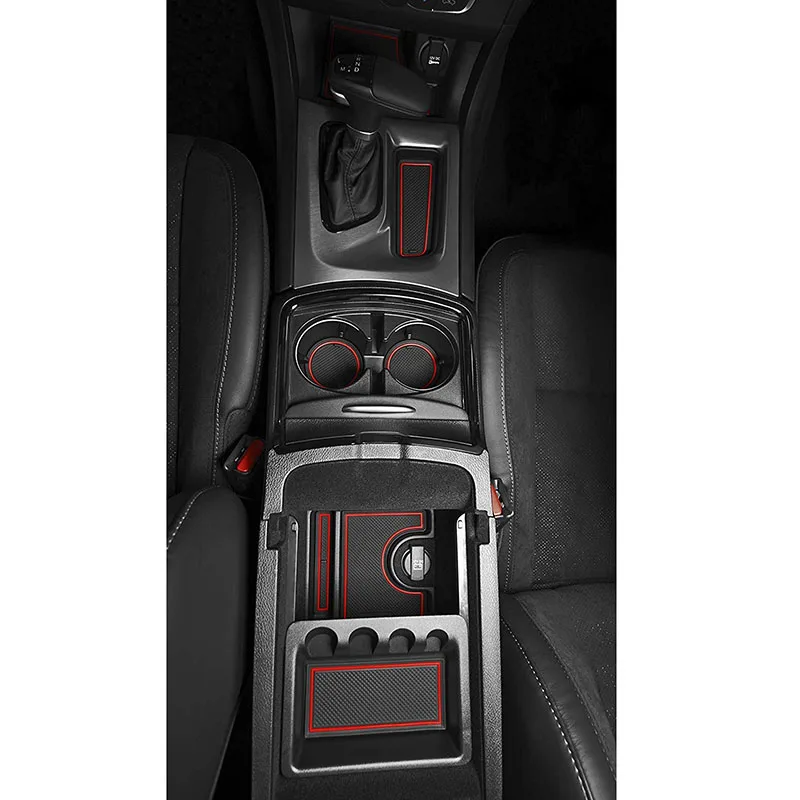 Door Pocket Liners Cup Holder Pads Console Mats for Dodge Charger Accessories(22Pcs