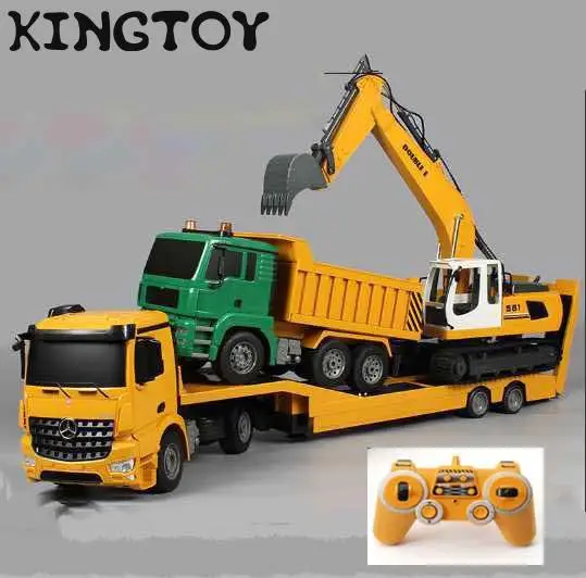 RC Trailer Big Trailer 120 2.4G Engineering Electric Tractor Remote Control Car Kids Transfer RC Trailer Big Trailer 120 2.4G Engineering Electric Tractor Remote Control Car Kids Transfer