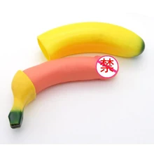  17cm Banana or Penis Funny Gags Practical Maker Trick Jokes Toys for Adult Dirty Tricky Fun Novelty toy 