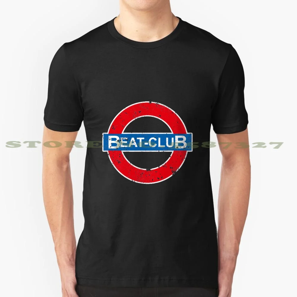 Beat Club Fashion Vintage Tshirt Magliette Beat Club American Bandstand Music Beach Boys Rick Vinyl Germany Kiss Album Retro Tv