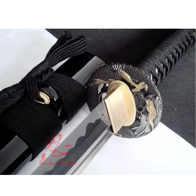 Ручная работа японская катана черная фотография|tsuba|tsuba katana |