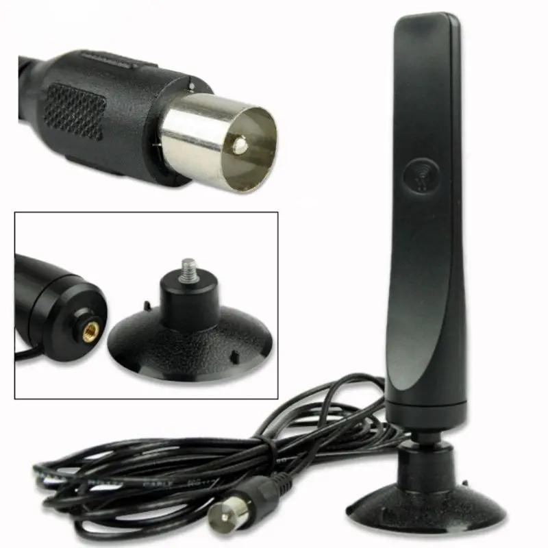 12dBi DVB-T IEC интерфейс цифровой ТВ антенна усилитель Крытый HD ТВ усилитель антенна электронные аксессуары LX9A