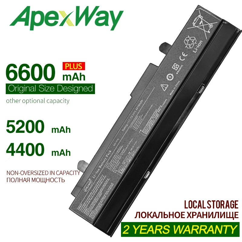 11,1 v A31-1015 Аккумулятор для ноутбука Asus Eee PC R011 R051 1011 1015 1016 1215 серии, 1011B 1011BX 1015BX 1015C 1015PDG 1016P 1215