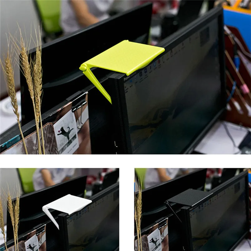 

Home Office Computer Monitor Shelf ABS Desktop Organiser Desktop Stand Rack Display Shelf Storage Desk organiser 30JULY30