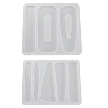 

DIY Hairpin Acrylic Mold Handmade Silicone Epoxy Resin Mold Hairpin Mold Jewelry Making Tools