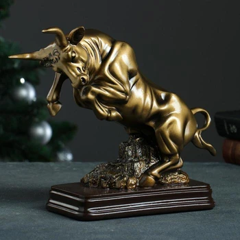 

Figure "Bull" gold, 25x10.5x22.5cm 5138044