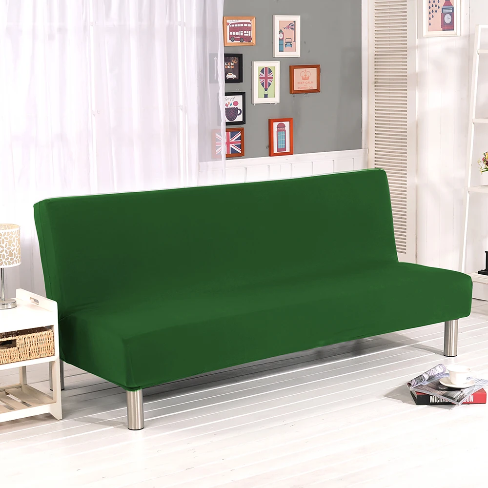 Твердый чехол для дивана, спандекс, волшебный чехол на диван, складные эластичные диваны, покрывало для гостиной, домашний декор D30 - Цвет: Зеленый