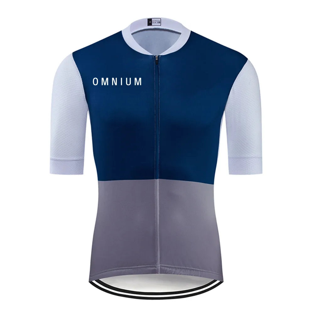 Высокое качество, летние майки для велоспорта, рубашки с коротким рукавом для мужчин, одежда для велоспорта, одежда для гоночного велосипеда - Цвет: OMNIUM