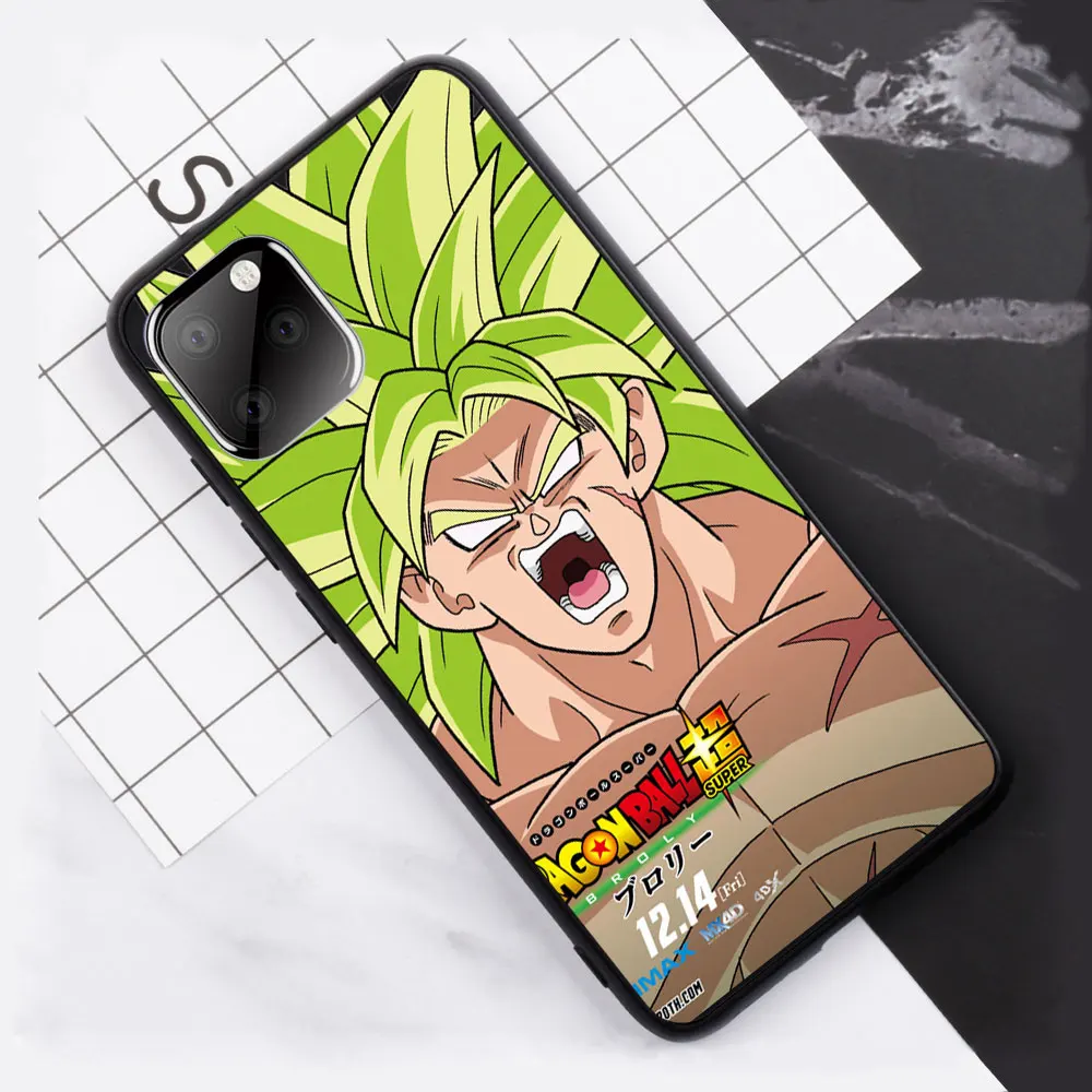 TPU A1976 Фильм Dragon Ball Super Broly WU чехол для телефона для iPhone 11 pro max 5S 6 6s 8 7Plus X XS чехол для max XR для samsung A50 S10 Plus - Цвет: TPU A1976