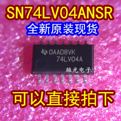 10 шт. SN74LV04ANSR 74LV04A SOP14 5,2 мм IC