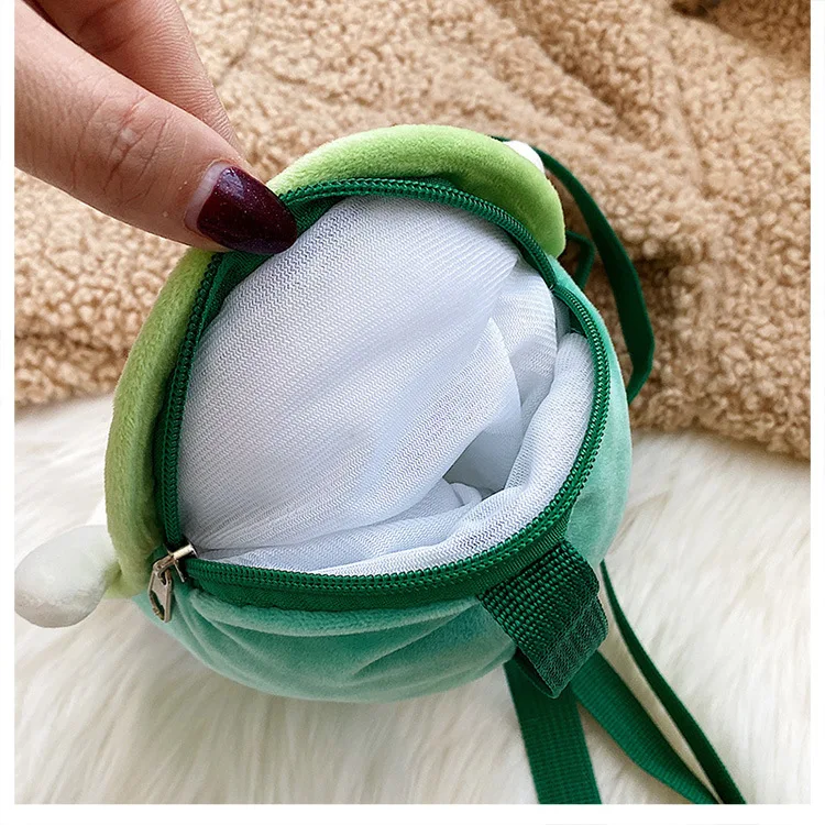 New cartoon avocado lovely style plush cute lucky doll plush kawaii fruit toys stuffed baby shoulder bag toys birthday gifts