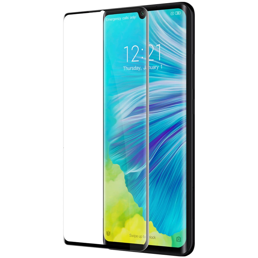 Black Для Xiaomi mi CC9 Pro закаленное стекло Nillkin 3D DS+ MAX полное покрытие Защитное стекло для mi Note 10/Note 10 Pro защита экрана - Цвет: Black