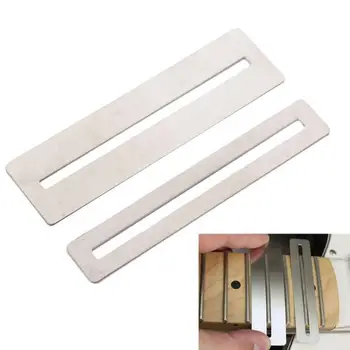 

2pcs Bass Guitar Part Accessories Silvery Fretboard Guitar Bass Ultra Thin Sticker Protector Guards