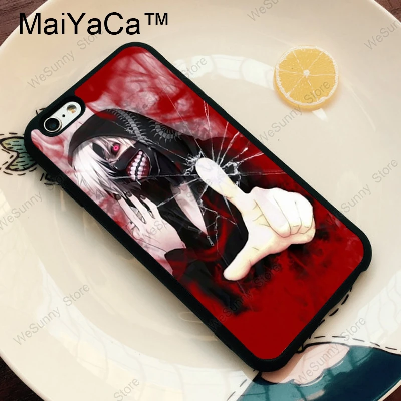 Maiyaca, японское аниме Токийский Гуль ТПУ чехол для телефона для iPhone 11 Pro MAX X XR XS MAX 6 6s 7 8 Plus 5S задняя крышка
