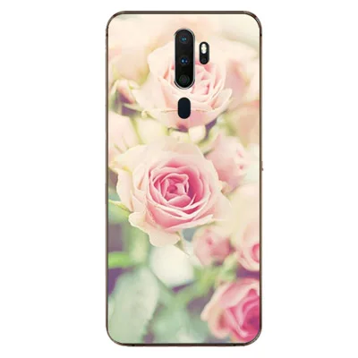 Для OPPO A5 чехол роскошный чехол из ТПУ и силикона чехол s для OPPO A9 задняя крышка телефона Funda Coque
