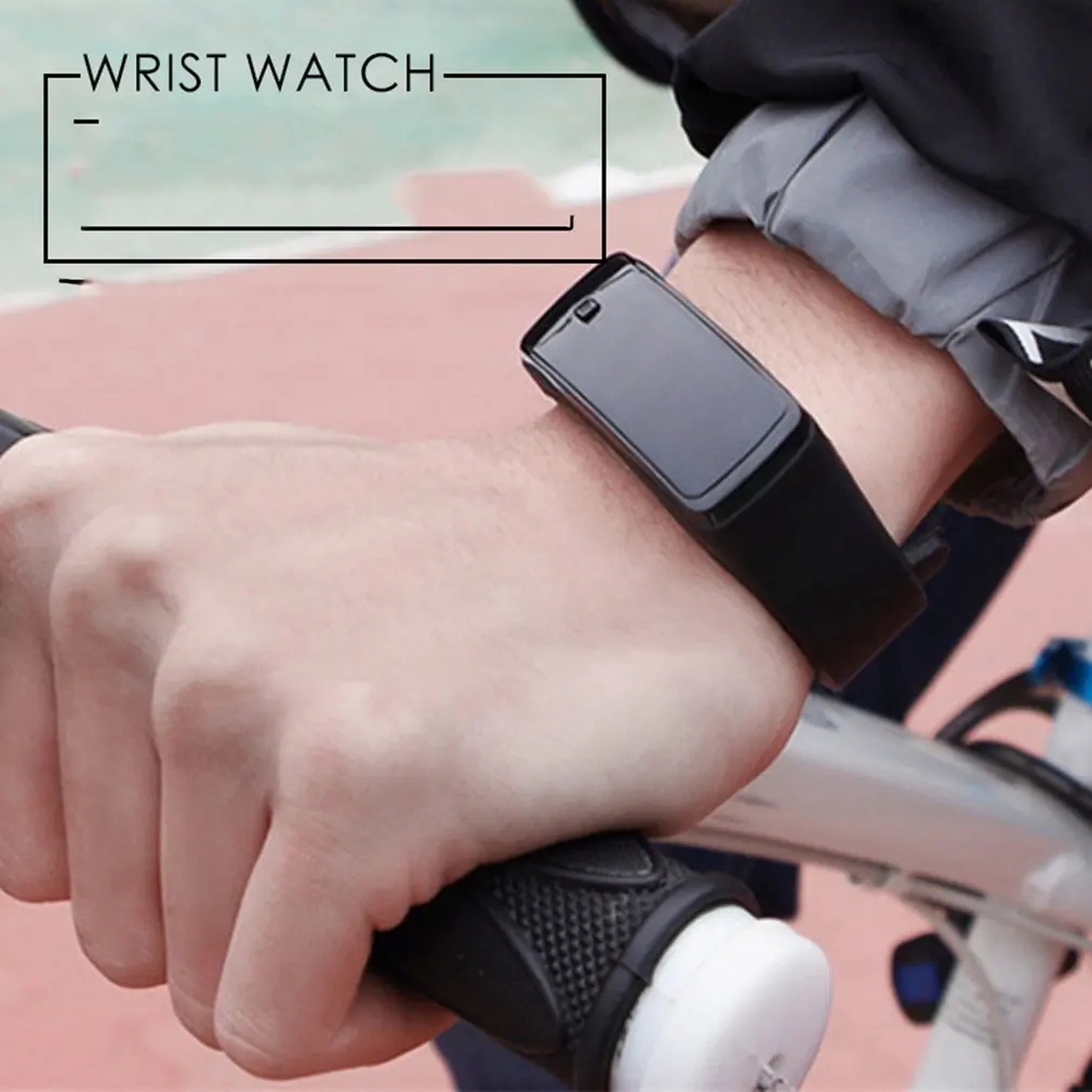 Led Bracelet Second Generation Silicone Electronic Watch Children Male And Female Students Sports Silicone Electronic Watch