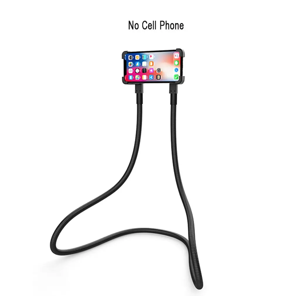 Универсальный Ленивый Кронштейн для телефона селфи-палка, как змеиная шея, крепление для кровати, противоскользящая Гибкая подставка с вращением на 360 градусов