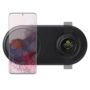 

Qi Wireless 25W Fast Charger Stand Holder for Samsung S20 for Samsung Acitive for Apple Watch Series 2 3 for iPhone 8 X