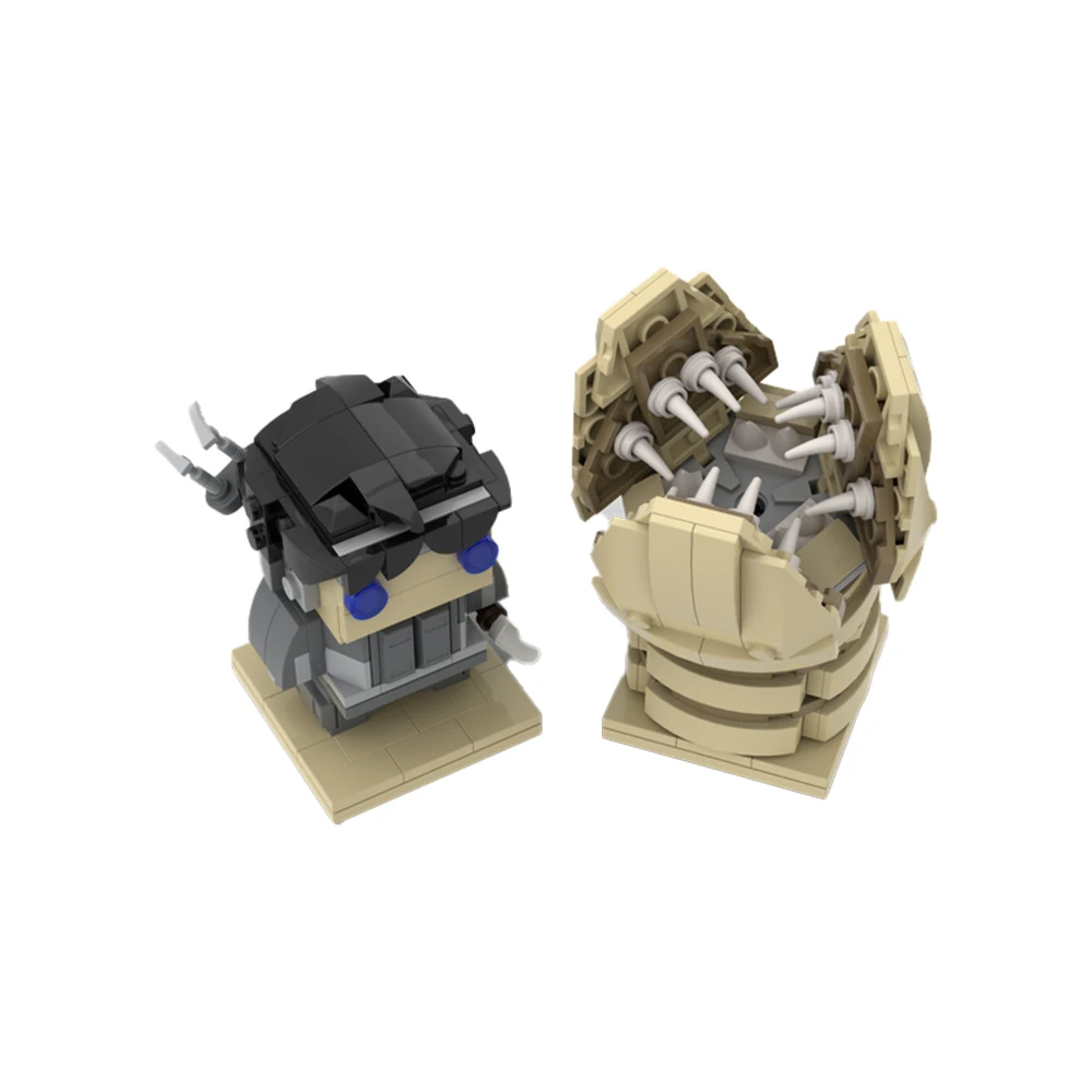 Игрушки MOC для детей: серия Desert Scene Paul Atreides персонажи фильма Sandworm сборная фигурка