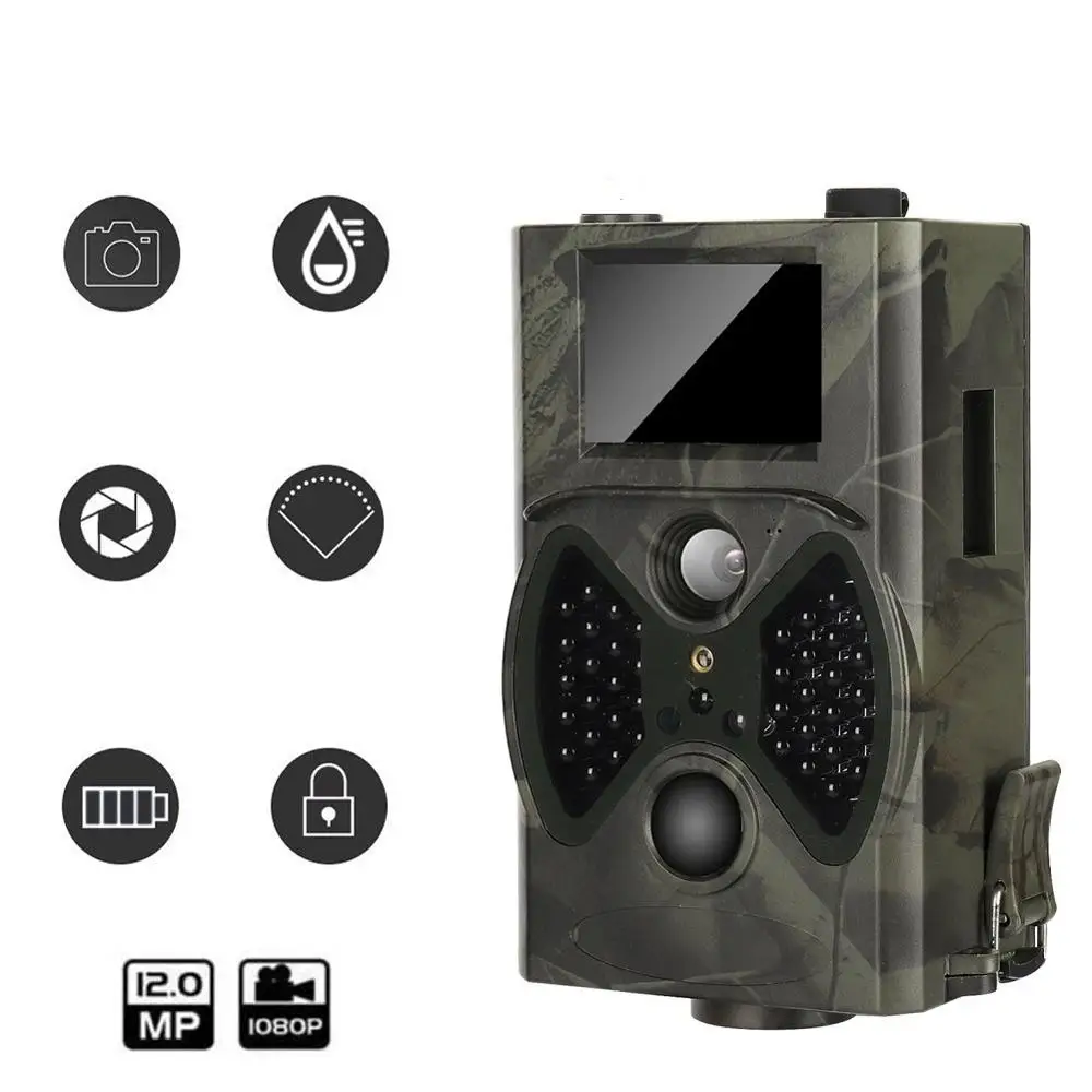 

HC-300A Hunting Trail Camera HD Wildlife Camera Night Vision Motion Activated Outdoor Trigger Wildlife Scouting 12MP 1080P 940nm