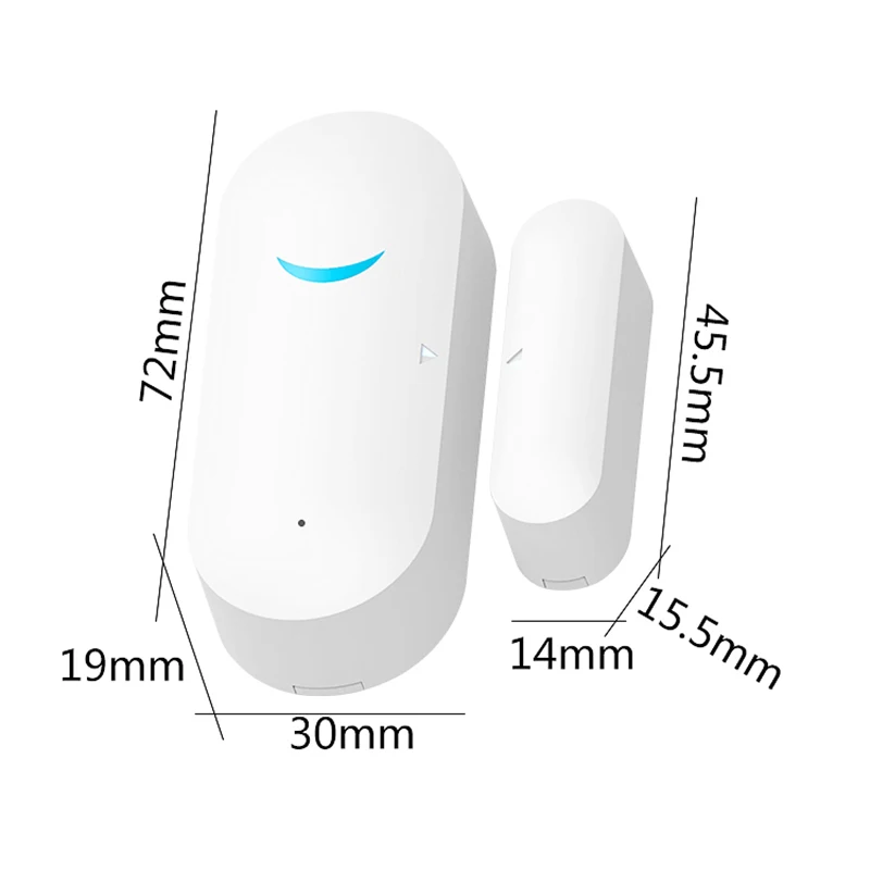 emergency call button for elderly Tuya WiFi Door Window Sensor App Open / Closed Detectors Notification Alerts Smart Home Security keyboard alarm