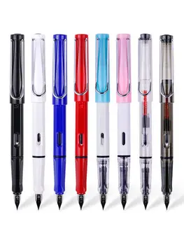 

2 Pcs/Set Gighlight quality Automatic ink supply Student pen