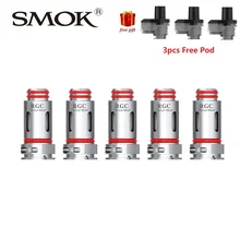 5 шт./10 шт. SMOK RPM80 RGC катушка с RGC 0.17ohm катушка для SMOK RPM80/RPM80 PRO комплект Vape катушка головка vs SMOK Nord катушка
