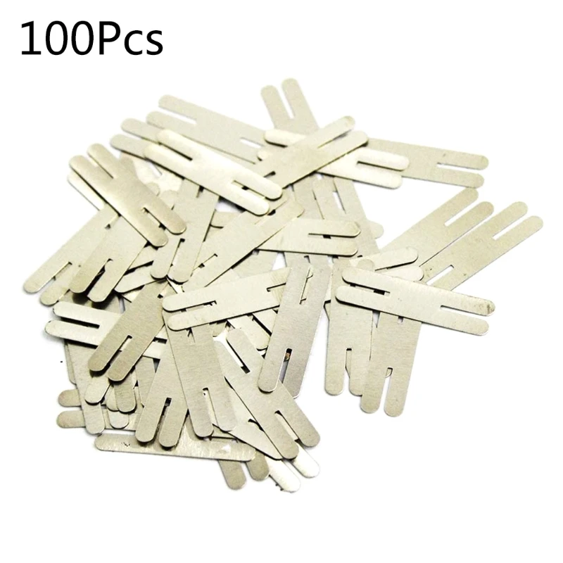 welding electrodes 100pcs/lot 0.2x30x8mm H type Nickel Plated Steel Strap Strip Sheets for Battery panoramic welding helmet