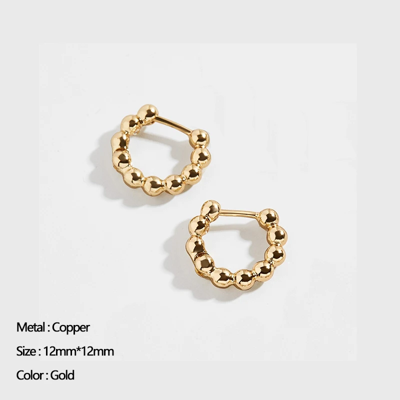 Earrings Classic Stainless Steel for Women Trendy Gold Small Large Circle Punk Jewelry 29 H48fca09c8558498c8cb4056ace6360e6V