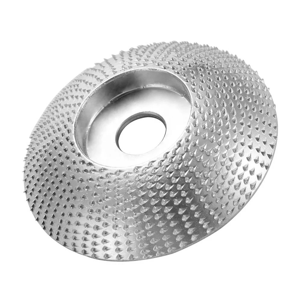Шлифовальный круг для дерева, шлифовальный диск, шлифовальная резьба, вращающийся абразивный инструмент для углового покрытия из карбида вольфрама