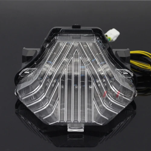 Clear Хвост светильник мигалка светодиодный поворотник для YAMAHA MT 03/07/25 MT-07 FZ-07 YZF R25/R3 YZFR3 встроенный светильник Аксессуары для мотоциклов - Цвет: Clear