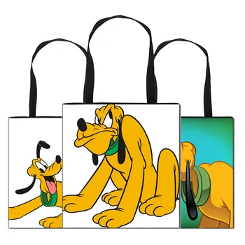 

Women's Tote Bag Large Beach Handbags Shopper Printed Pluto Polyester Bag Reusable Ladies Designer Shopping Bags Eco Foldable S4