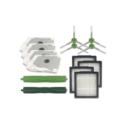 Apropriado para irobot i7/e5/e6 escova lateral, escova principal, escova de rolamento, elemento de filtro, saco de pó, varrendo acessórios do robô