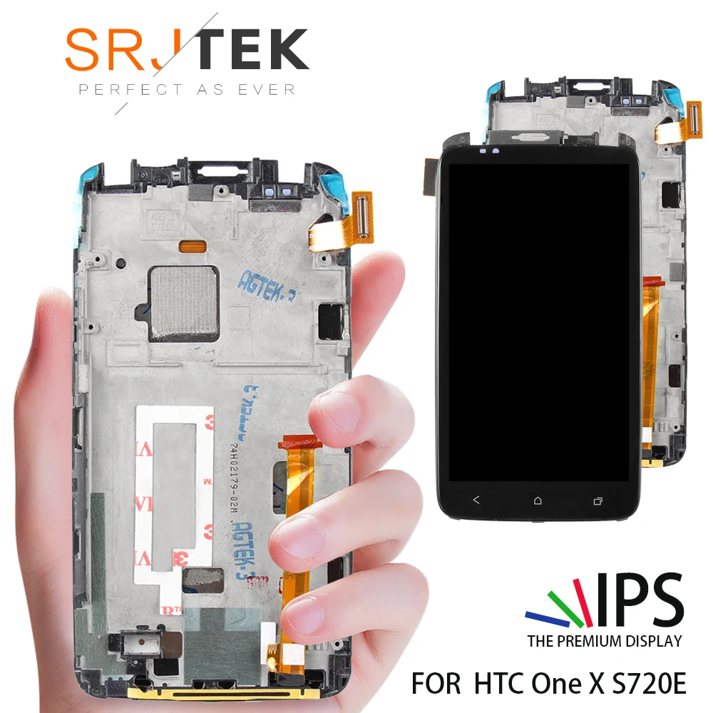 

Srjtek 4.7'' LCD n For HTC One X S720e LCD Display Touch Screen Digitizer for htc G23 LCD Repair Replacement Parts