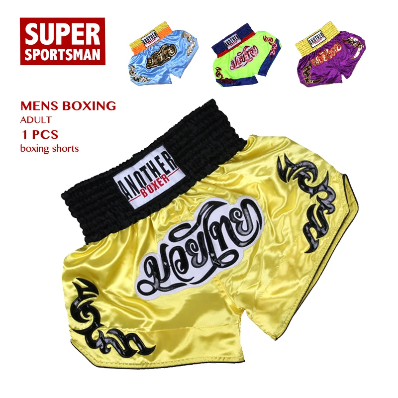 Кикбоксинг для мужчин и женщин MMa Muay Thai шорты мальчиков девочек кикбоксинга