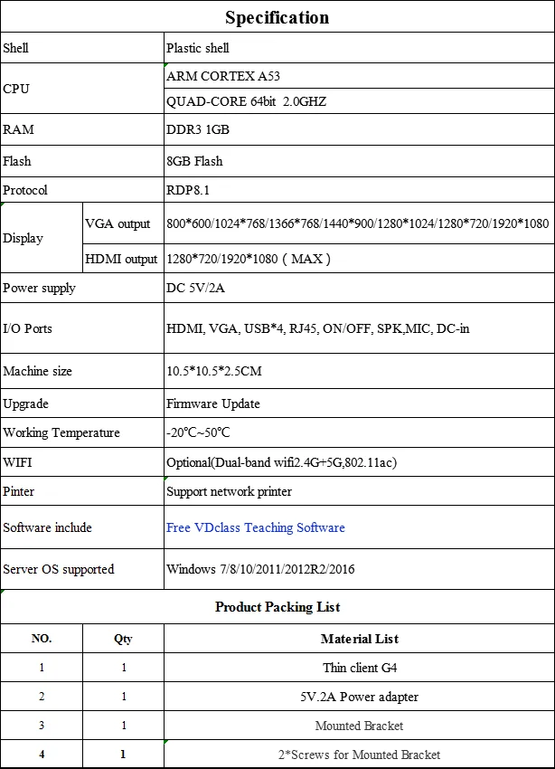 G4 SPEC