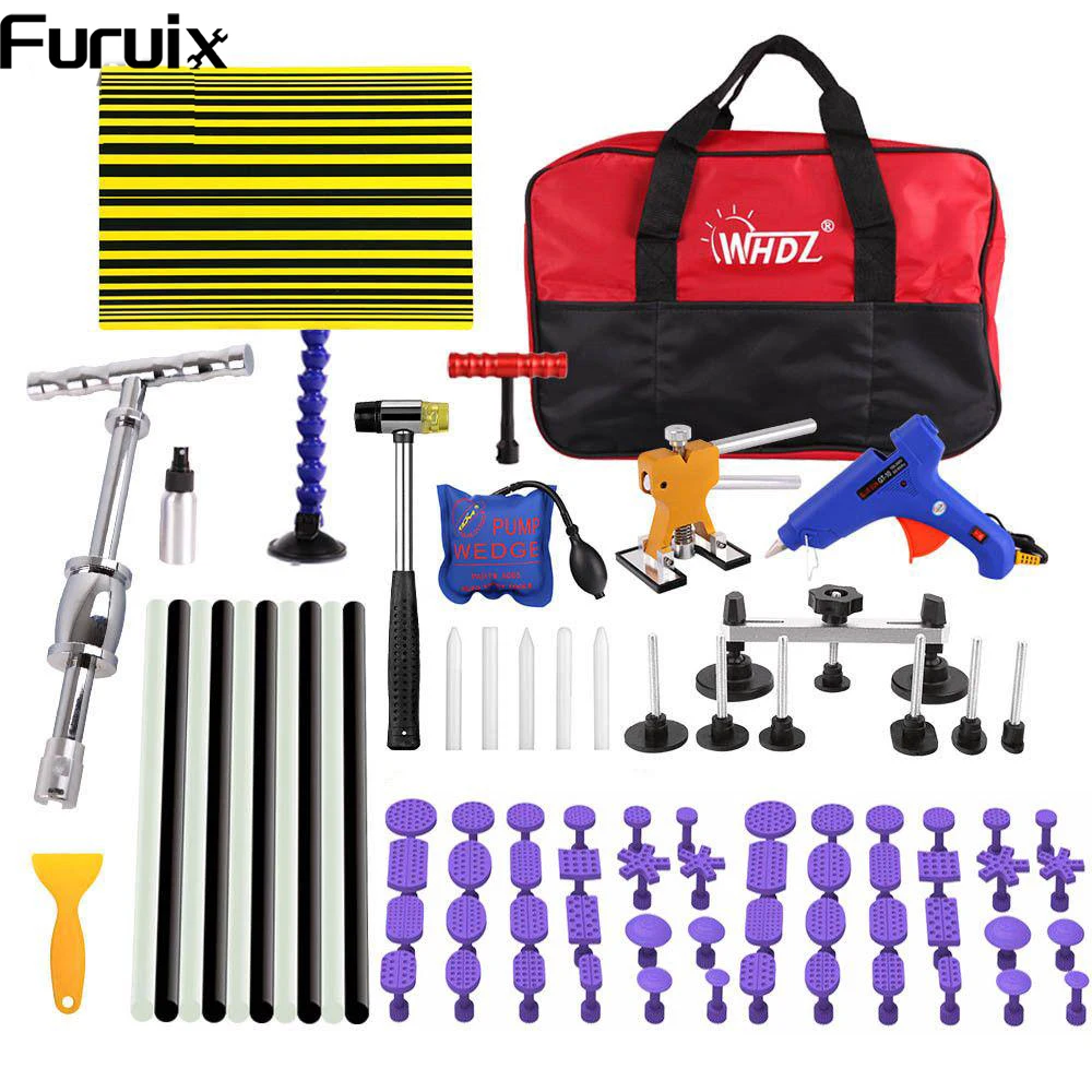 

Paintintless Dent Repair Car Hail Hand Tool Gasket Glue Gun Dent Kit toolkit