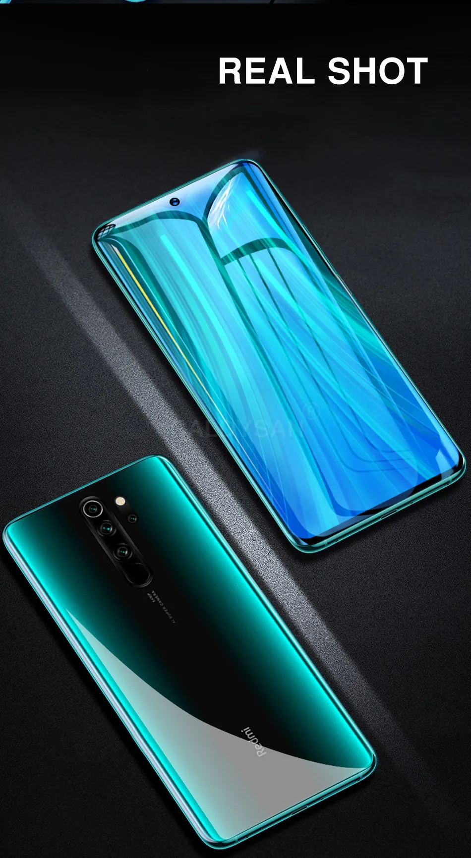 4-1 шт 100D Защитная Гидрогелевая пленка для Xiaomi 7 7A Note 8 7 Pro Защитная пленка для экрана для Note 7 8 Pro Гидрогелевая пленка