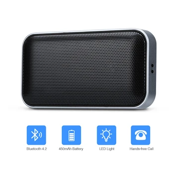 

BT209 Wireless Bluetooth 4.2 Speakers Portable Wireless Player Mini Loudspeaker With Built-In Microphone Support TF Card