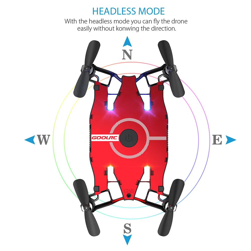 Набор T49 6-Axis Gyro WI-FI FPV RC складной Дрон HD Камера Квадрокоптер складной G-sensor RC селфи Карманный Дрон RTF RC игрушки подарок