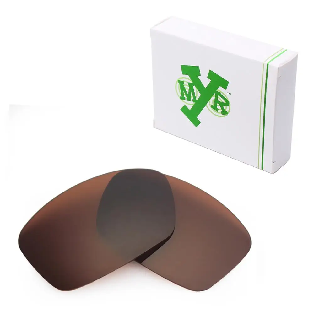 Bronze Brown Mryok 20+ выбор цвета поляризованные Сменные линзы для солнцезащитных очков-солнцезащитных очков оакли Hijinx(только линзы - Цвет линз: Bronze Brown