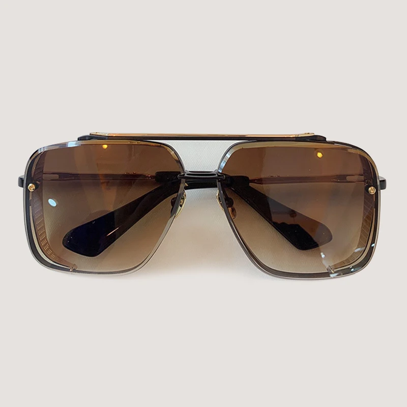 No.4 sunglasses Новые негабаритные Мужские квадратные солнцезащитные очки и женские роскошные брендовые дизайнерские градиентные солнцезащитные очки женские - Цвет линз: No.4 sunglasses