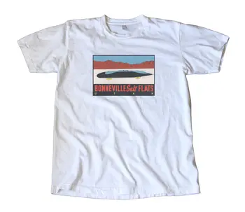 

Vintage Bonneville Salt Flats Utah T-Shirt - Hot Rod, Drag Racing, Land Speed